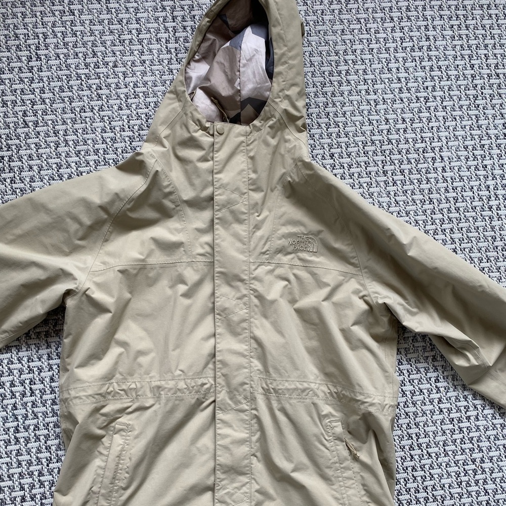 The North Face rain jacket